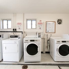 Leefort Terrace laundry area