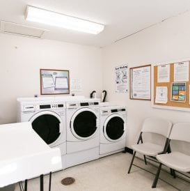 Pioneer Terrace Laundry Area